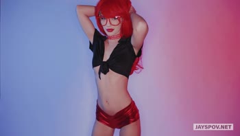 Bella Rose's Cosplay Seduction in 60FPS POV