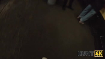 HUNT4K. Nikoletta Queen pussy's leaking when he sees me fucking...
