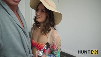 HUNT4K. Hunter's Day Off. Hot sex with Lucy Mendez
