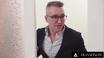 Sizzling Gay Threesome Ignites in Coworker Rivalry