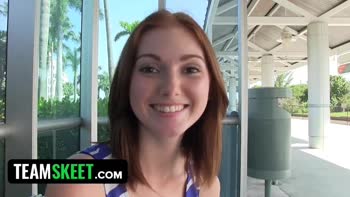 Natalie Lust's Steamy POV Ride with Massive Cock