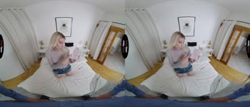 Blonde Babe's 180° Virtual Taboo Fantasy