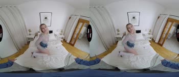 Blonde Babe's 180° Virtual Taboo Fantasy