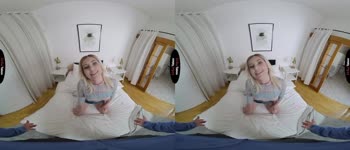 Blonde Babe's 180° Virtual Taboo Fantasy