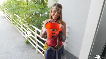 Adriana Chechik's Halloween Treat: Wonder Woman Fucked Hard in 60FPS HD
