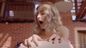 WOWGIRLS Two close girlfriends Eva Elfie and Kate Rich sharing one lucky guy in this video