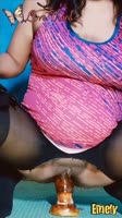 Emely Garcie sharon - Emely Garcie's Big Ass Anal Bliss: Dildo & Cucumber Delights