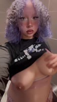 Goth Goddess Vanilla Faith: Solo Seduction of Curves