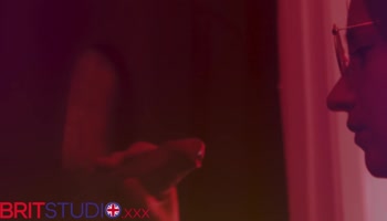 British Redhead Nurse's Gloryhole Blowjob Frenzy