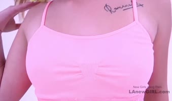 Faking It Good: Blonde Teen (18+)'s POV Blowjob Audition