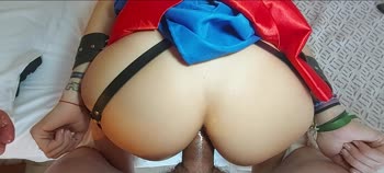 Dark Princess Ties Up Sailor Moon for an Ass-Filling Frenzy