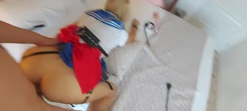 Dark Princess Ties Up Sailor Moon for an Ass-Filling Frenzy