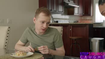 Ryder Rey Gets Drenched in Brother's Cum