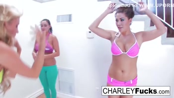 Charley Chase & Friends in Sensual Threesome Shindig