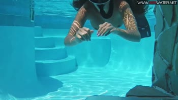 Diana's Sizzling Underwater Adventure in Naked Bliss