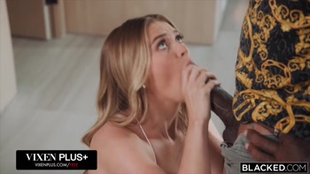 BLACKED Curvy BBC-Goddess Angie Faith Has Her Very First Anal