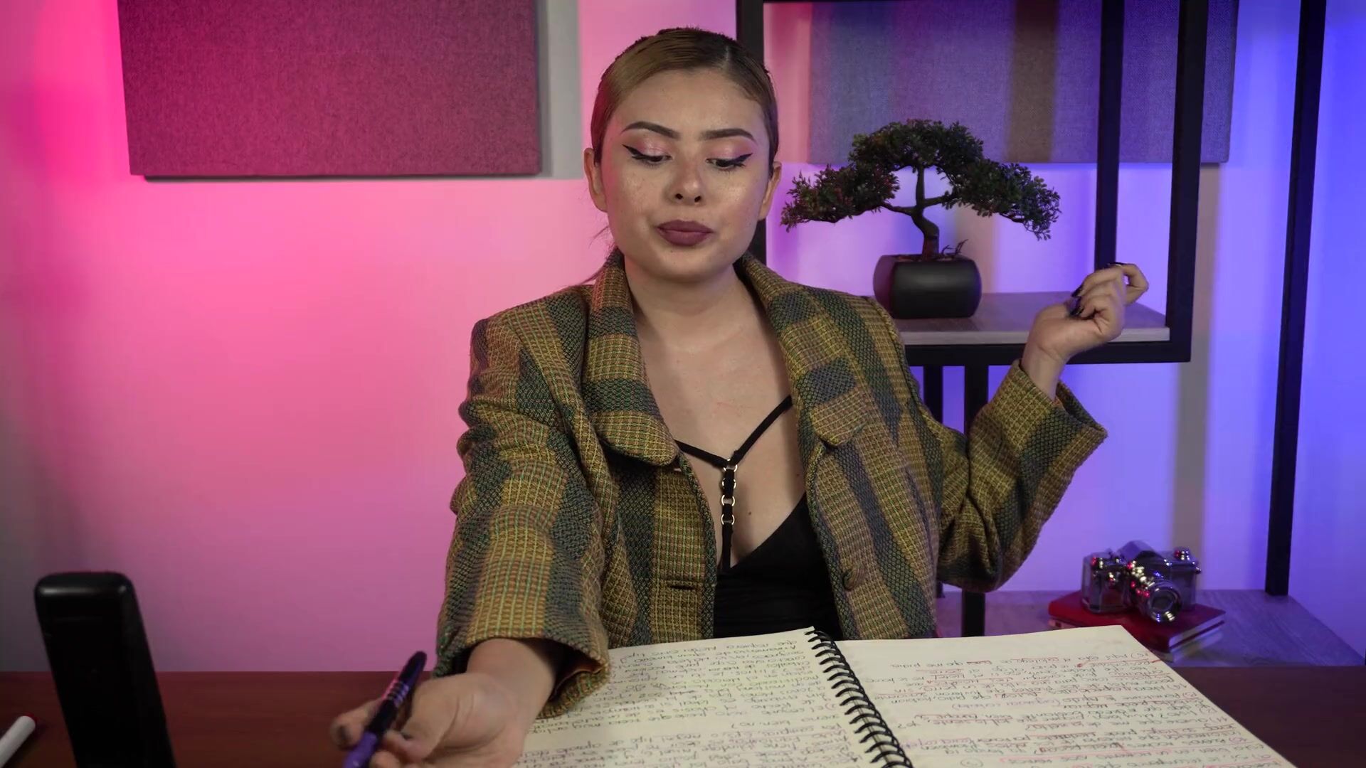 Roleplay- you Hot Latina Boss wants you to Show her what you have