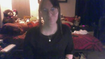 Lindsey Autumn's Sweet Surrender: Goth Trans Girl Teases with Tiny Tits & Huge Cock