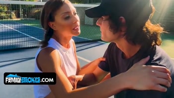 Stepmom Calms Her Distracted Stepson with a Jaw-dropping BJ and a Pussy-pounding He'll Never Forget