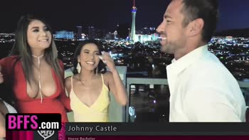 Brenna Sparks - Three Asian Babes Compete for Love in Wild Threesome Orgy