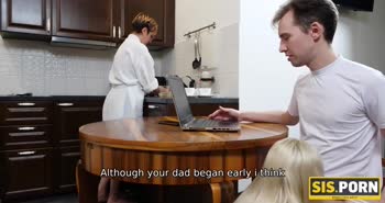 Be's Step Brother Seduction: Sucking & Riding Her Sister