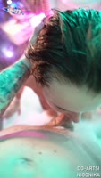 DO ARTSI's Sultry Blowjob in a Jacuzzi