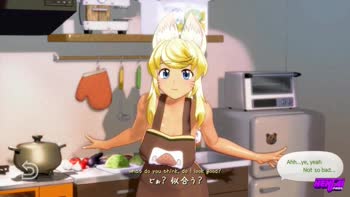 Loyal Wolf Girl's Sultry Welcome: Spread Legs, Big Boobs, and Multiple Cumshots