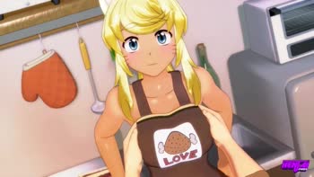 Loyal Wolf Girl's Sultry Welcome: Spread Legs, Big Boobs, and Multiple Cumshots