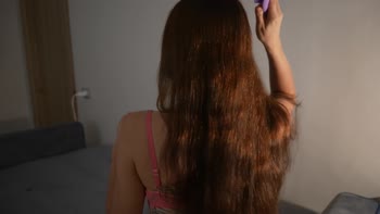 OliviaAndOliver's Step Fantasies: Long Hair Cum Job Delight