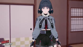 AmathGameAnimation - Jane Doe's Anime Cosplay Creampie: Big Tits & Ass in High-Def