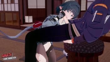 AmathGameAnimation - Jane Doe's Anime Cosplay Creampie: Big Tits & Ass in High-Def