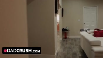 Teen (18+) Winter Jade Seduces Stepdad While Stepmom Is Away