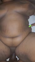 Winterboy1990's Ebony BBW Delight: Huge Cock Fills Thick Thighs