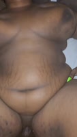 Winterboy1990's Ebony BBW Delight: Huge Cock Fills Thick Thighs