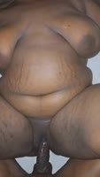 Winterboy1990's Ebony BBW Delight: Huge Cock Fills Thick Thighs