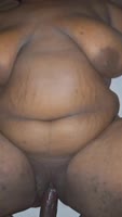 Winterboy1990's Ebony BBW Delight: Huge Cock Fills Thick Thighs