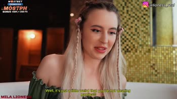 Mila Lioness Teases: Stepsister Plays Dirty in My Bathroom
