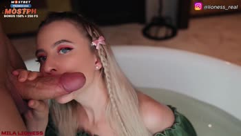Mila Lioness Teases: Stepsister Plays Dirty in My Bathroom