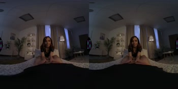 Horny Pregnant Blonde's Insatiable Cock Cravings in 360 POV Vr