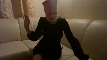 PUSSYINJUICE's Sizzling Solo: High Heels, No Panties, Pure Seduction