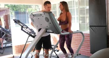 Reena Sky's Busty Mom Frenzy with Danny Mountain