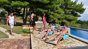 David Perry - Shalina, Olivia, and David's Sizzling Outdoor Orgy