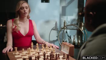 Blonde Boss Lady Amber Moore Takes Charge with BBC-Hung Prince Yahshua