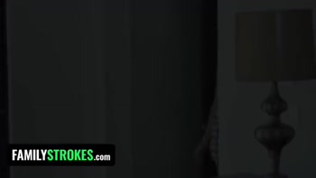 FamilyStrokes - Cute Teen (18+) Charlotte Sins Licks Her Stepmoms Cunt While Fucked From Behind By Stepdad