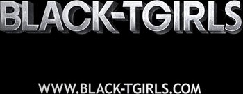 BLACK TGIRLS - Horny Ebony Tgirl with big butt masturbates