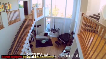 SpyFam Step sister Aidra Fox caught musical masturbating