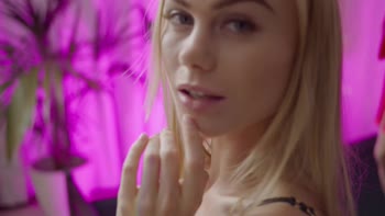 Nancy and Hazel chained the blonde to squeeze out real orgasms!HOT