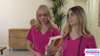 Hottest of Cum Swapping Playing Doctor