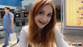 Ginger Teen (18+) Scarlet Skies' Raunchy Debut: POV Casting Session