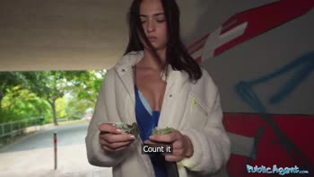Spanish College Cutie Takes Big Dick in Public POV